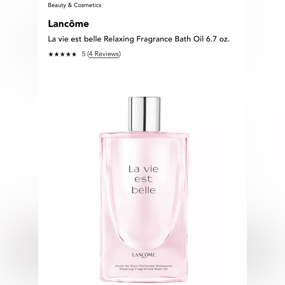 ISO Lancome